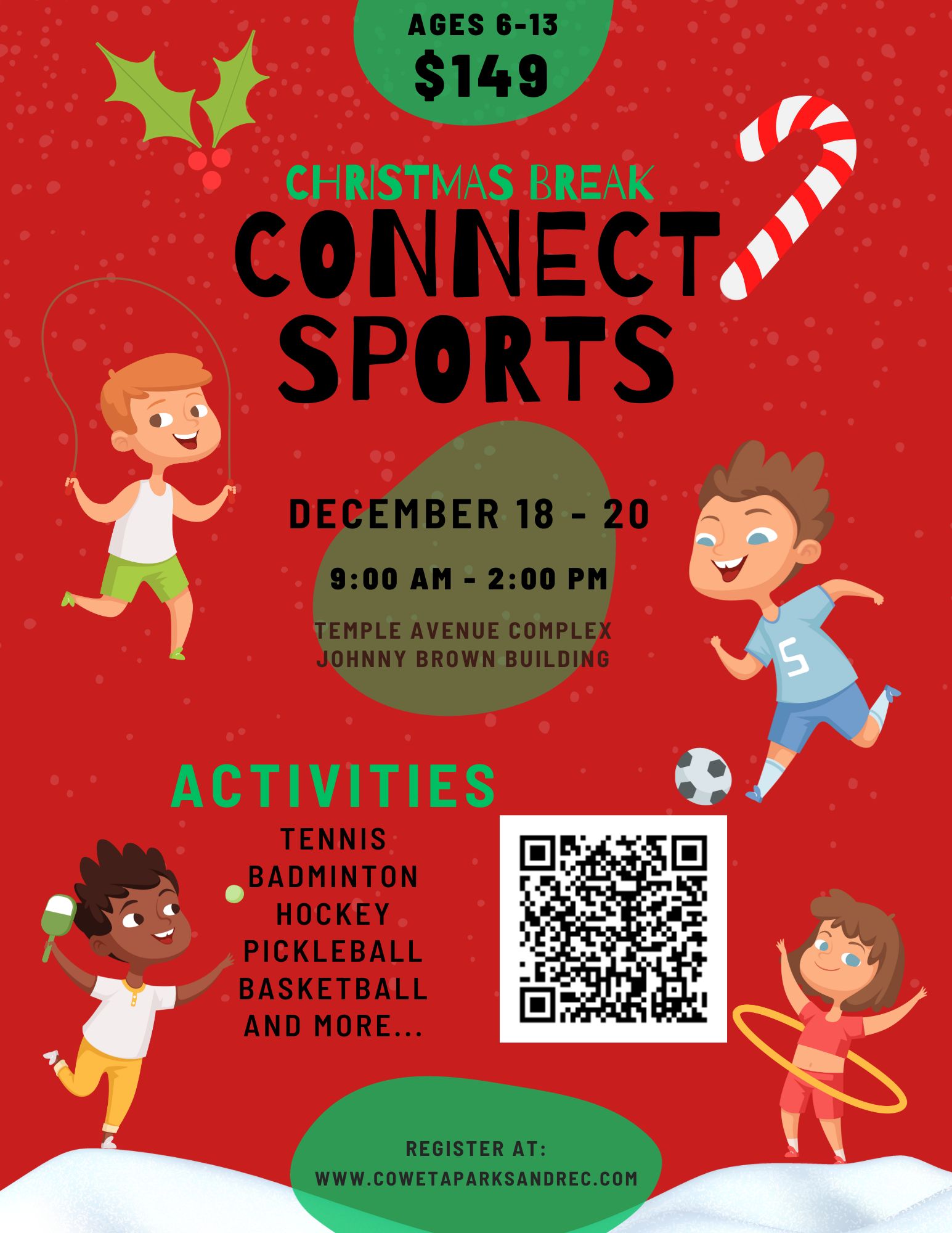 Christmas Break Connect Sports 2023